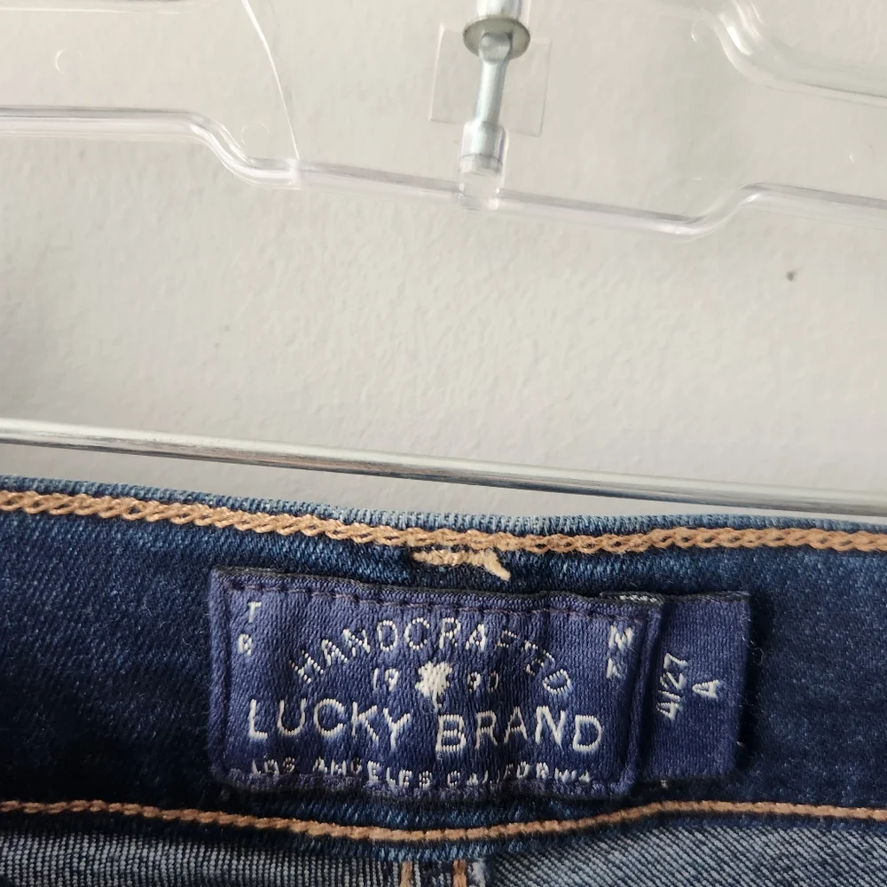 Lucky Brand Charlie Skinny Ankle Jeans 4/27